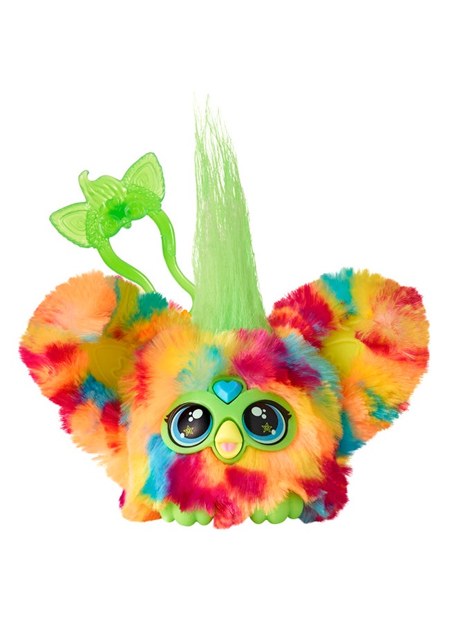 Furby فوربي فوربلتس بيكس-إيل صديق صغير، 45+ صوت، موسيقى ألعاب وعبارات فوربيش، ألعاب إلكترونية محشوة للبنات والأولاد من عمر 6 سنوات وما فوق، متعدد الألوان  - Image 4