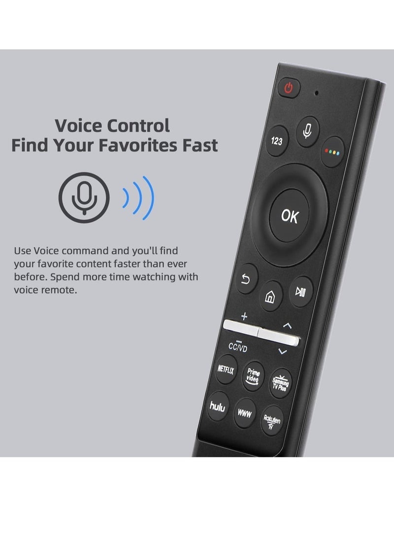PopZa Universal Voice Remote Control for Samsung TV LED QLED 4K 8K UHD HDR Smart TV - Image 5