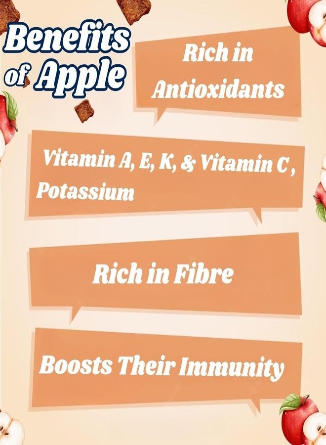 WiggleBoo Chicken & Apple Hamster Treat | Travel Friendly Pack | Protein Rich | Great Antioxidants | Crunchy Healthy Snacks (Chicken & Apple 30 Grm) - Image 3