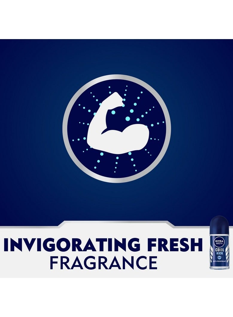 نيفيا مزيل العرق كول كيك برائحة منعشة، 50 مل، عبوة من 3 قطع - Image 3