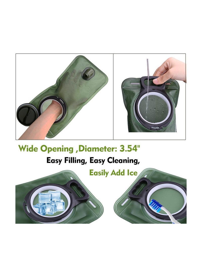 Generic 2 Liter Water Reservoir Storage Bladder Bag for Hiking Biking Climbing Cycling Running BPA Free - Image 4