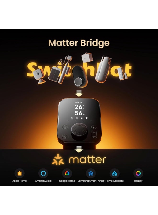 SwitchBot لوحة تحكم المنزل الذكي SwitchBot Hub 3 مع دعم Matter وتوافق Apple Home - Image 4