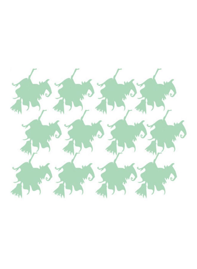 نيبمينينت ملصق جداري بتصميم ساحرات يضيء في الظلام متعدد الألوان 50 x 70سم - Image 1