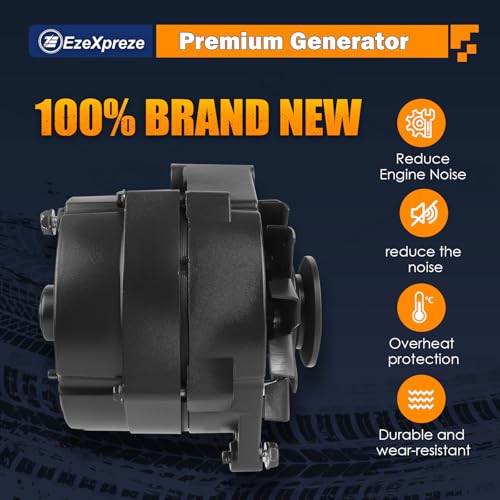 E EZEXPREZE Ezexpreze 120A Upgraded 1 Wire GM Alternator New Self Exciting High Output 10SI SBC BBC for Chevy ADR0335 334-2114 ADR0325 7127-SE105 400-12340 20-102-7 - Image 3
