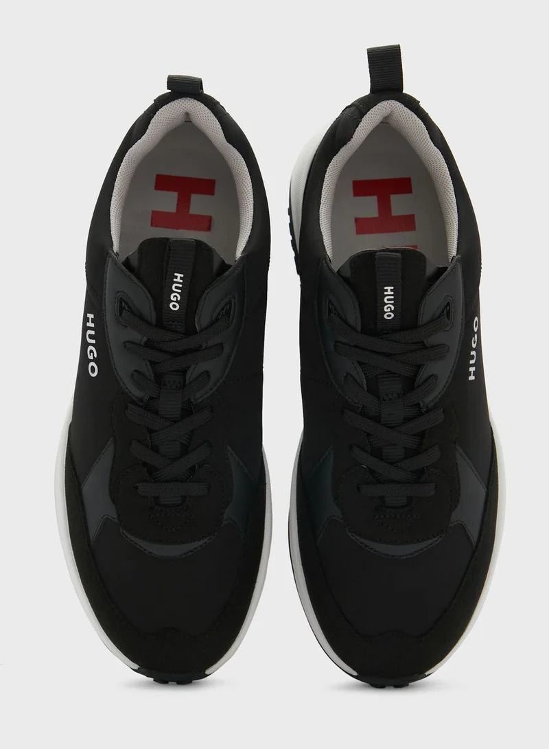 HUGO Lace Up Low Top Sneakers