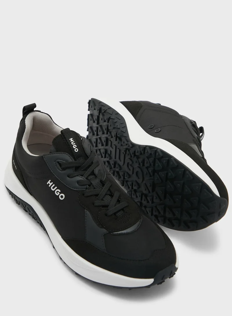 HUGO Lace Up Low Top Sneakers