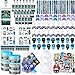 RoundFunny 158 Pcs Video Game Party Favors Gamer Birthday Supplies Included Game Controller Keychains Cards with Card Holders Wristband Ring Sticker Stamper Slap Bracelet Organza Bag for Kids - Image 2