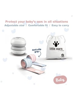 ARNOTEC Baby EarMuffs, Baby Ear Protection for Babies and Toddlers up to 36 Months, Comfortable Baby Headphones Prevent Hearing Damage & Improve Sleep  - Image 4