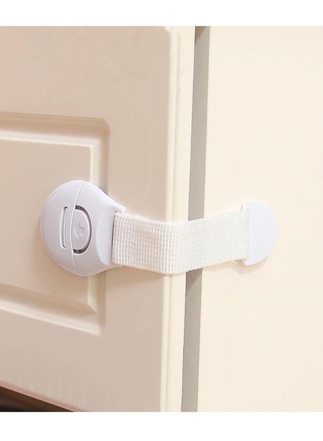 ClickFit Child Safety Cabinet Locks - Baby Proofing Latches for Drawers, Cabinets, Appliances - No Tools Needed, Strong Adhesive, Easy Install - Kids Safety Locks - Image 4