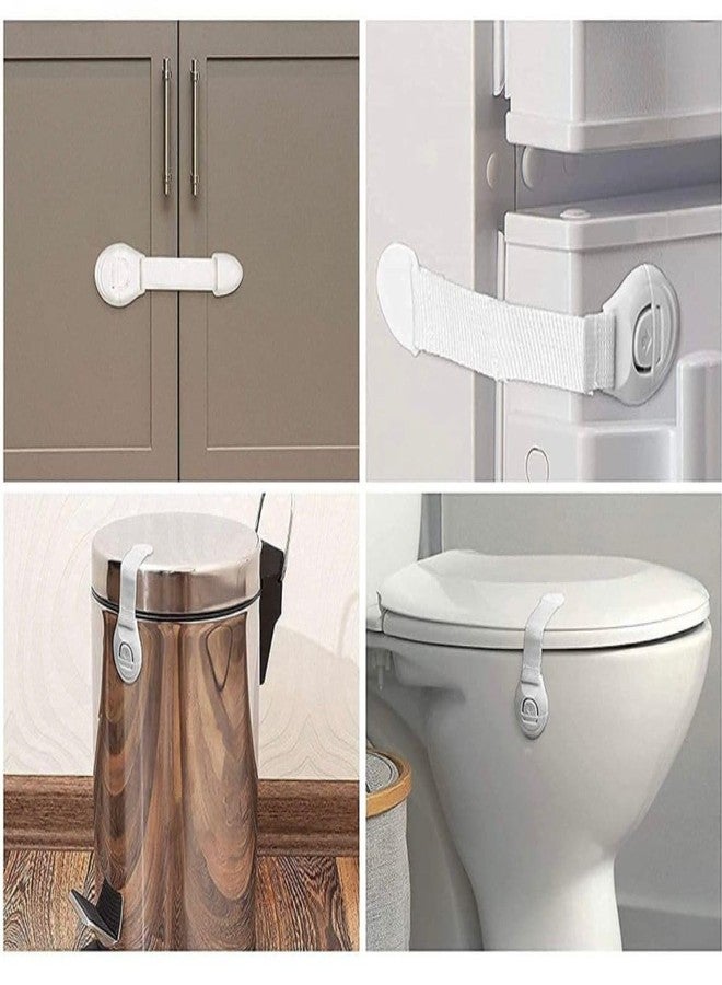ClickFit Child Safety Cabinet Locks - Baby Proofing Latches for Drawers, Cabinets, Appliances - No Tools Needed, Strong Adhesive, Easy Install - Kids Safety Locks - Image 3