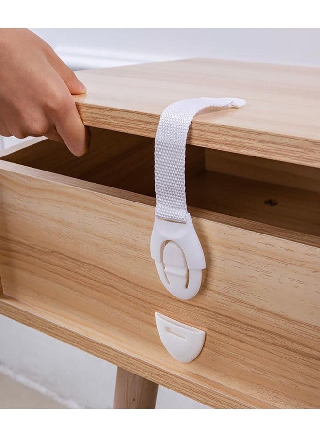 ClickFit Child Safety Cabinet Locks - Baby Proofing Latches for Drawers, Cabinets, Appliances - No Tools Needed, Strong Adhesive, Easy Install - Kids Safety Locks - Image 5
