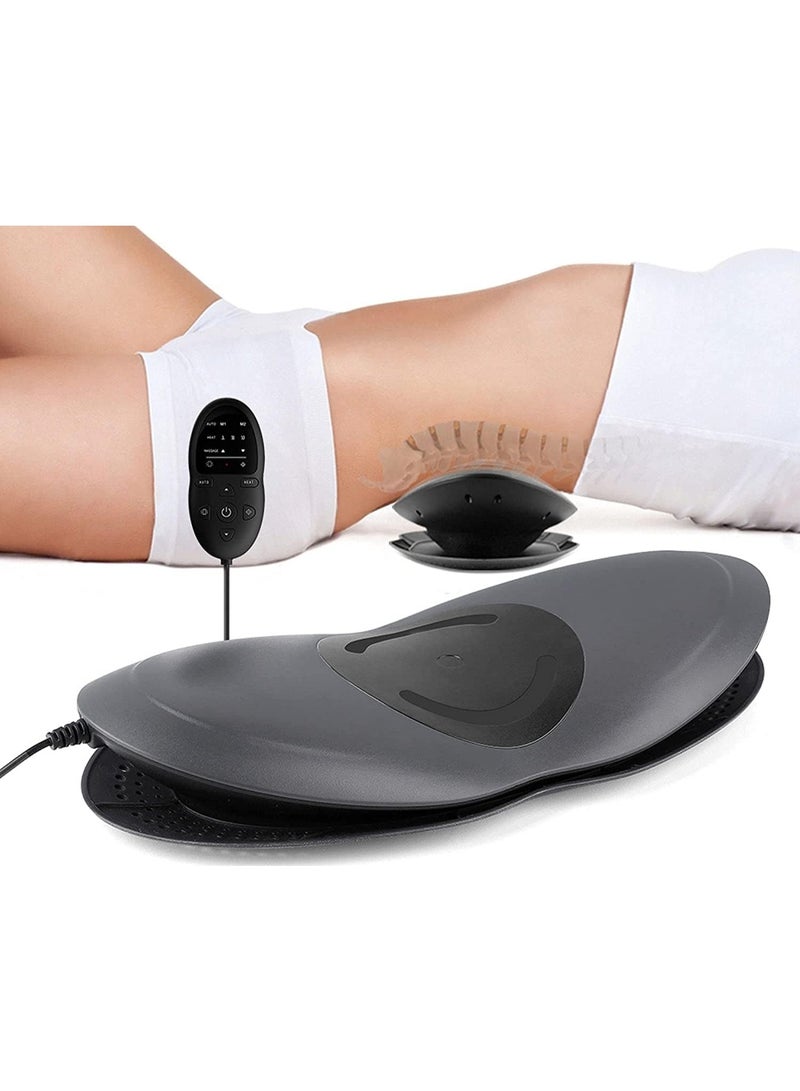 BlueFire Advanced Electric Lumbar Massager with Heat, Vibration & Air Traction | Smart Spinal Decompression & Infrared Therapy Back Stretcher for Sciatica Pain Relief, Posture Correction & Lower Back Relaxation | Ergonomic Spine Aligner with Adjustable Heat Levels, Deep Vibration Massage & Intelligent Airbag Traction | Portable Back Massager for Home, Office, Bed & Floor Use – Relieve Stiffness, Improve Mobility & Restore Comfort Naturally - Image 1