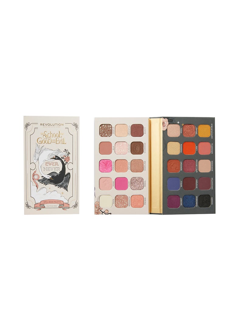 REVOLUTION - The School Of Good & Evil X Revolution Spell Book Shadow Palette - Image 1