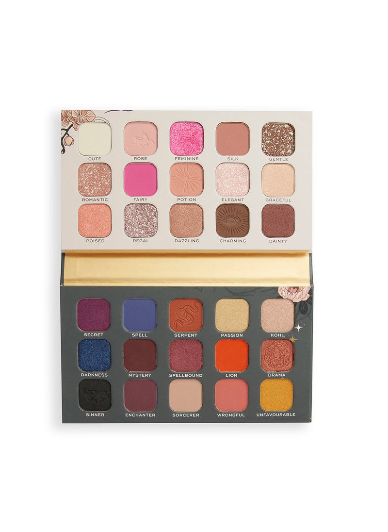 REVOLUTION - The School Of Good & Evil X Revolution Spell Book Shadow Palette - Image 1