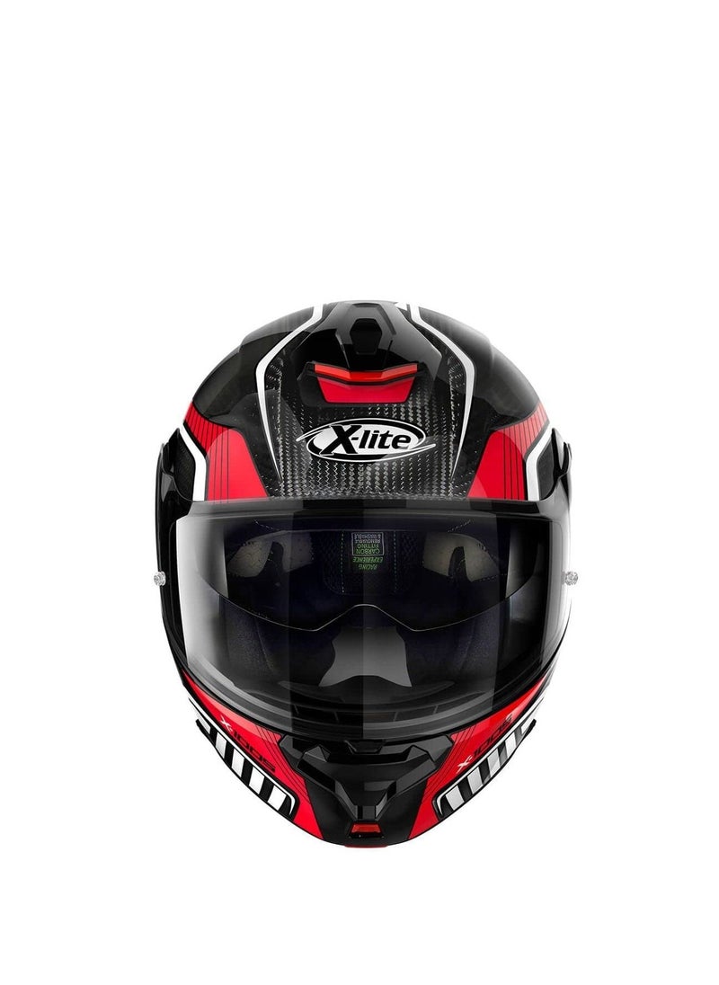 X-Lite - X-Lite X-1005 Dyad 001 Ultra Carbon N-Com Motorcycle Helmet Carbon Black - Image 1