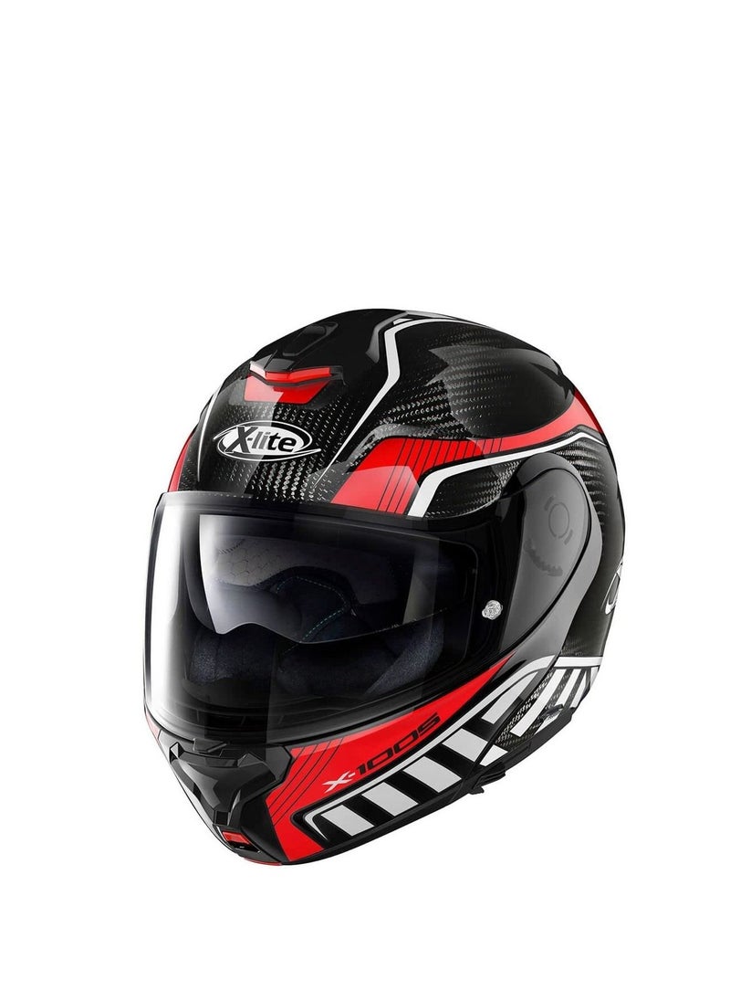 X-Lite - X-Lite X-1005 Dyad 001 Ultra Carbon N-Com Motorcycle Helmet Carbon Black - Image 1