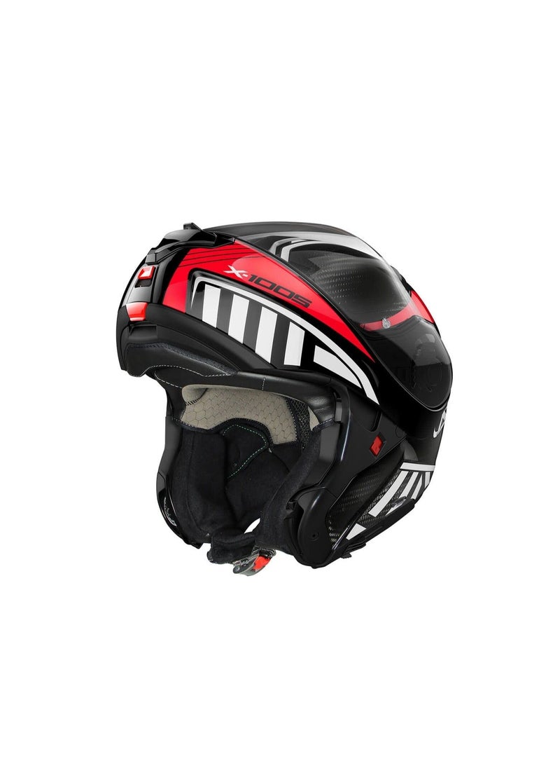 X-Lite - X-Lite X-1005 Dyad 001 Ultra Carbon N-Com Motorcycle Helmet Carbon Black - Image 1
