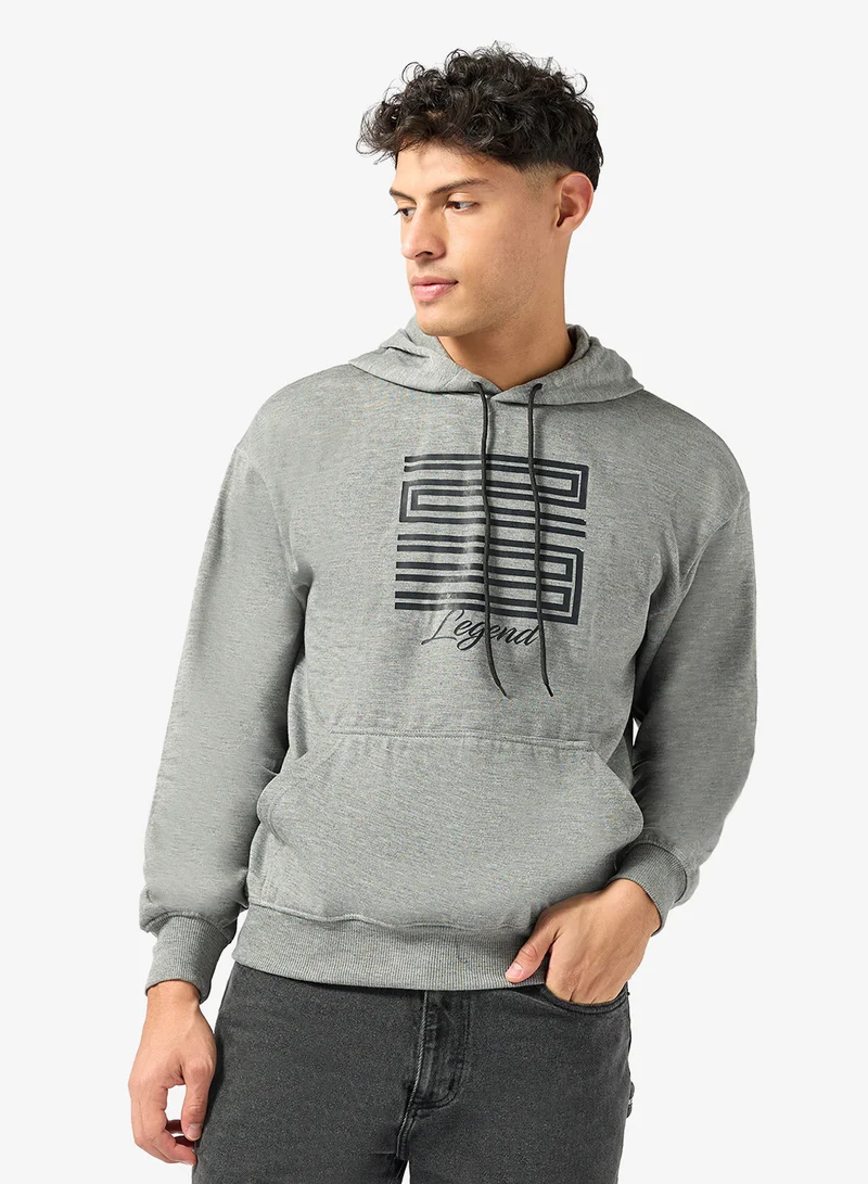 Graphic Print Hoodie