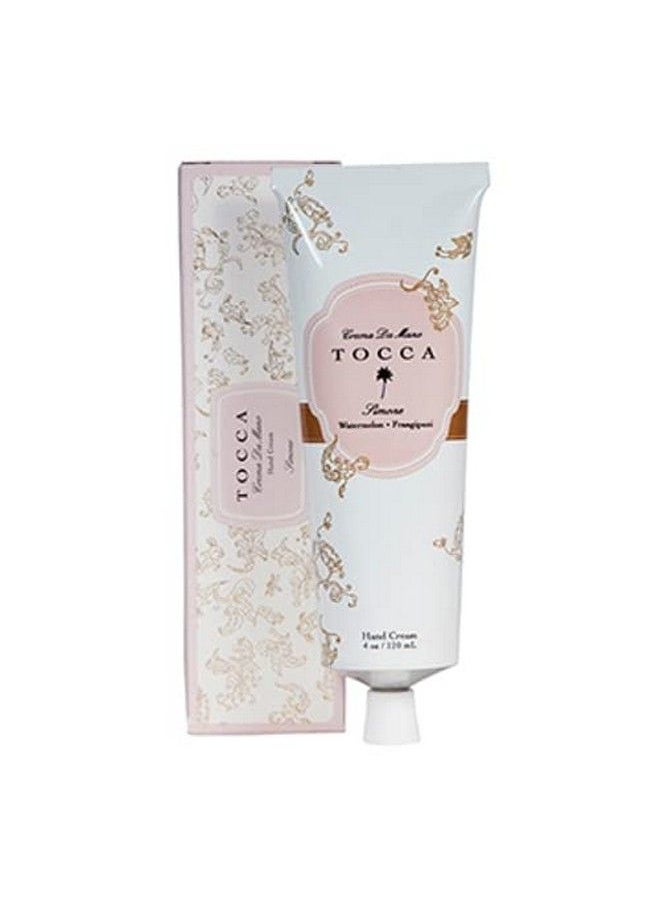 Tocca - Crema De Mano Luxe Simone: Ylang Ylang Watermelon Frangipani Moisturizing Quick Absorbing Hand Cream 4 Oz ; 120 Ml - Image 1