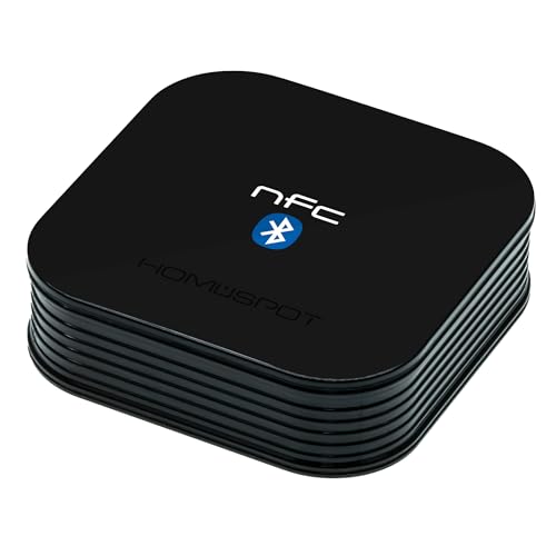 HomeSpot (2025 Version) NFC-Enabled Bluetooth Audio Receiver with aptX HD, 100 ft Long Range, Digital Optical & 3.5mm Output for Speaker System - Image 1