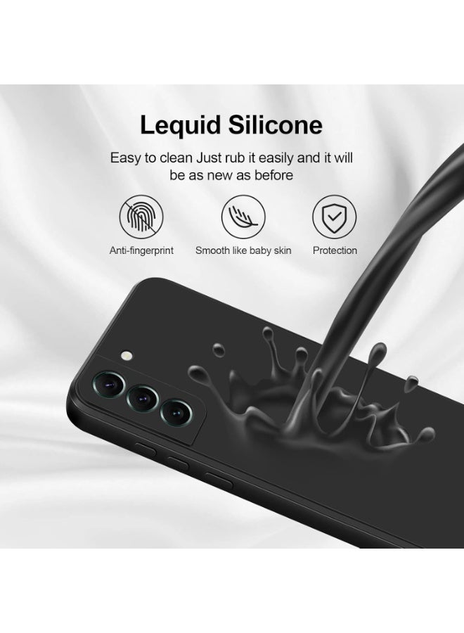 MUDISO Samsung Galaxy S22 Plus Phone Case Liquid Silicone Rubber Case Matte Solid Protective & Shockproof Cover For Samsung Galaxy S22 Plus - Image 4