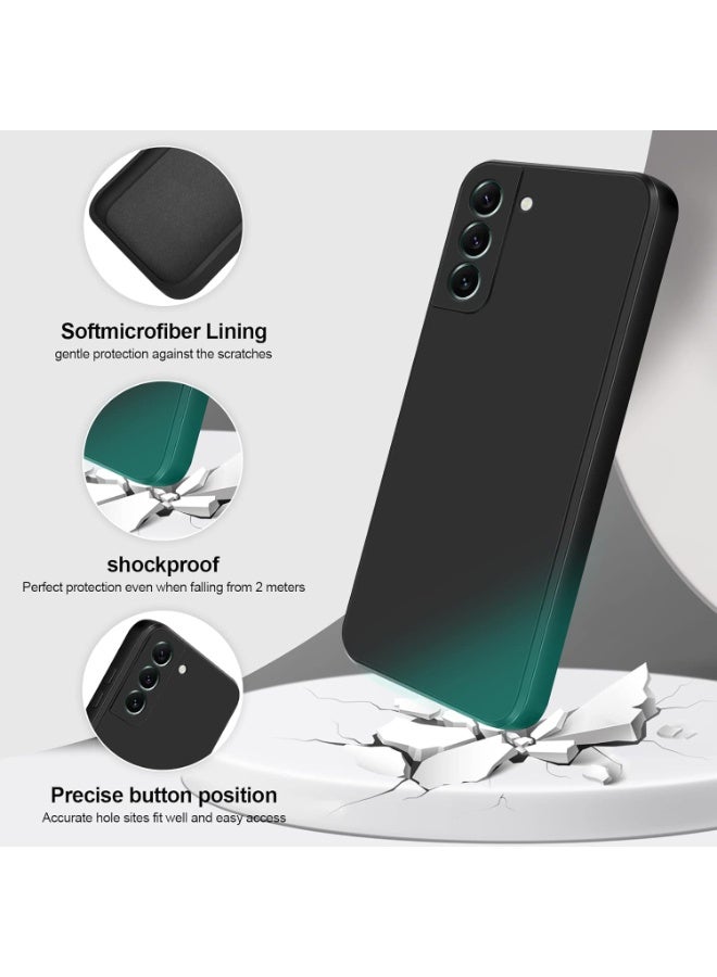 MUDISO Samsung Galaxy S22 Plus Phone Case Liquid Silicone Rubber Case Matte Solid Protective & Shockproof Cover For Samsung Galaxy S22 Plus - Image 2