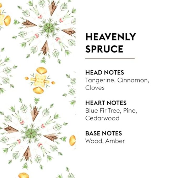 Maison Berger Heavenly Spruce Lampe Berger Fragrance Refill Oil for Home Diffusers Luxury Air Freshener with Fir Tree, Cedarwood & Amber Notes 16.9 Fl Oz (500ml) - Image 2