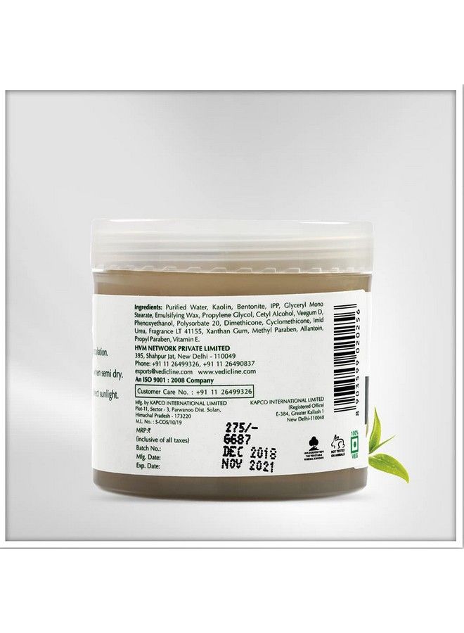 Vedicline Alpha Whitening Pack Reduce Spots And Acne With Volcanic Clay & Green Tea Extract For Clear Skin 100Ml - Image 3