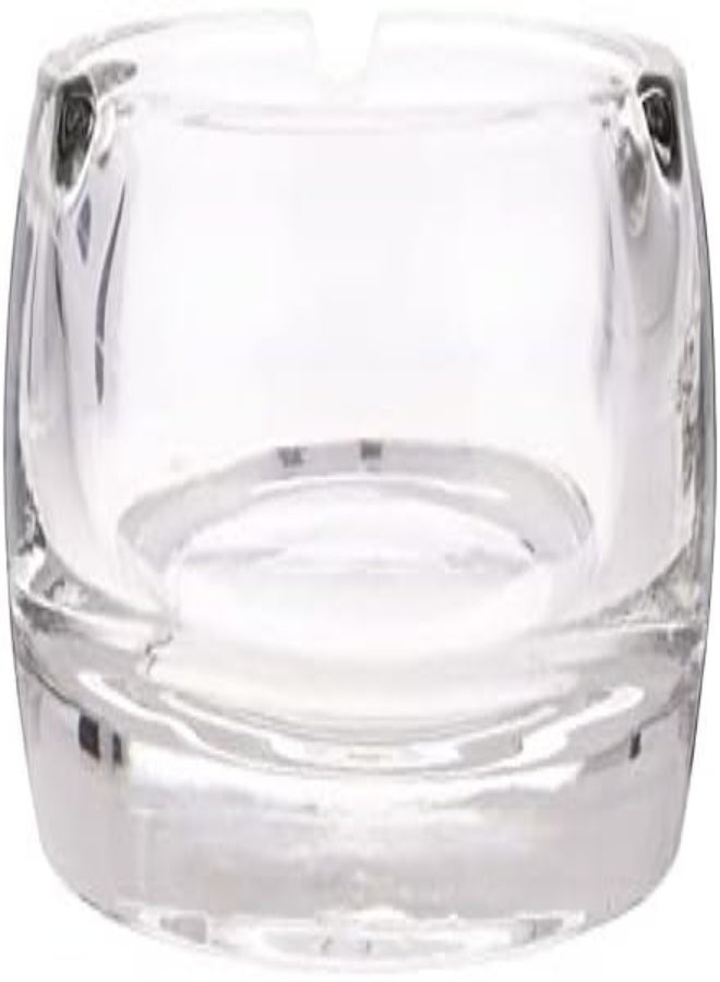 Akdc Delisoga Glass Ashtray L(12Cm) Xw(12Cm) Xh(5Cm) White