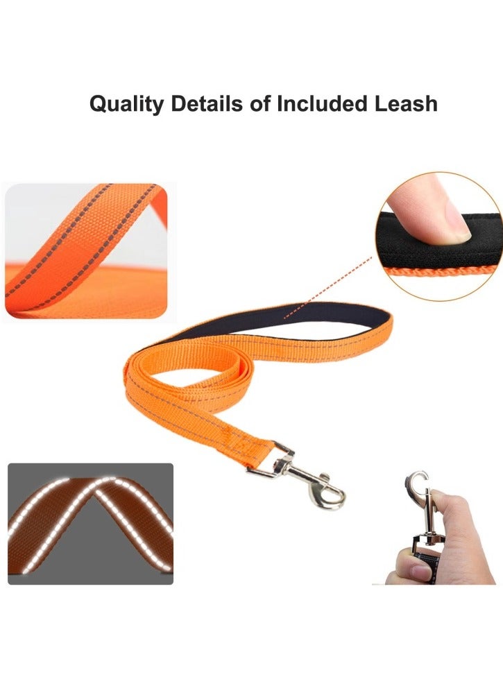 Generic Lightweight Dog Harness and Leash Set, Air type for Medium to Large Dogs,Breathable, 1.5m Reflective Nylon Leash with Soft Handle - Image 5