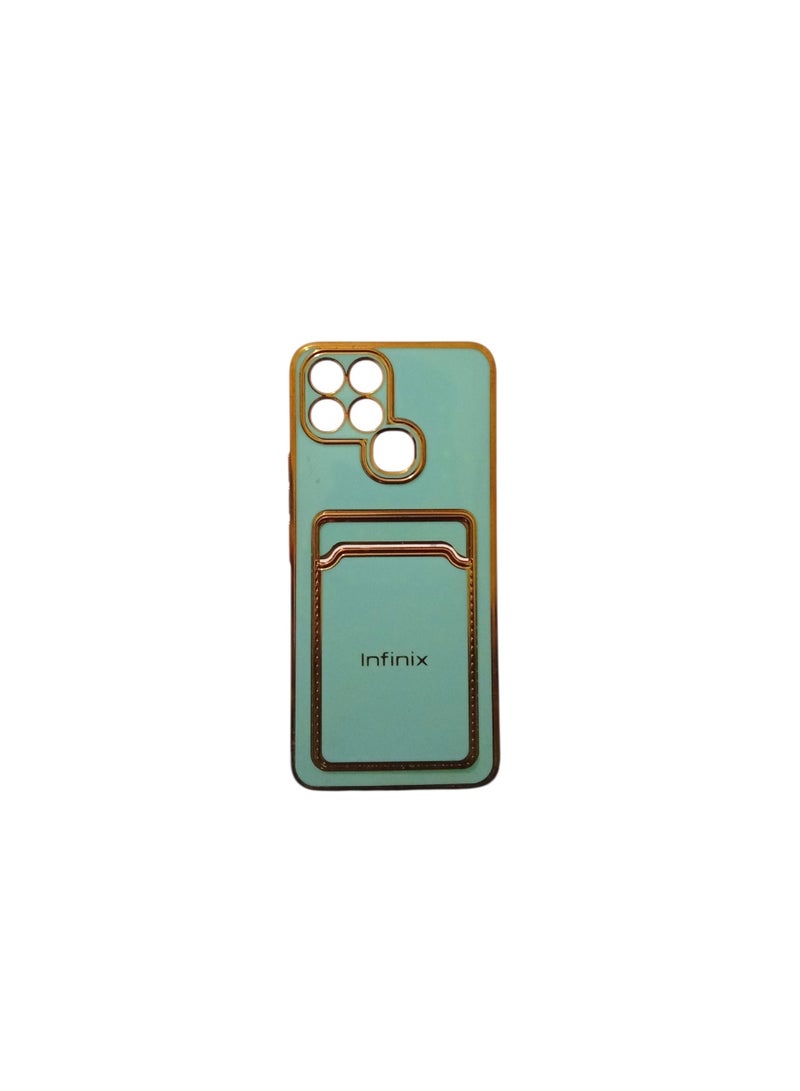 Plastic Back Cover For Infinix Smart 6 Multi Color - Image 1