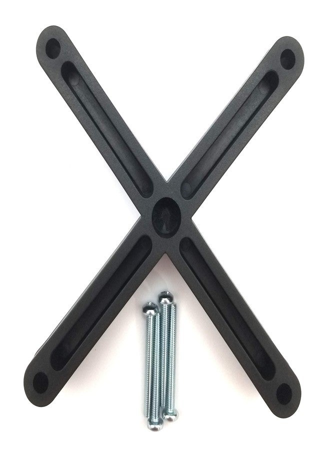 PAW International 1" Spacer | VESA100x100mm Hole Pattern | for Polymer or Steel RV TV Brackets | Adds Space for Plugs & Cables for TV or Monitor - Image 1