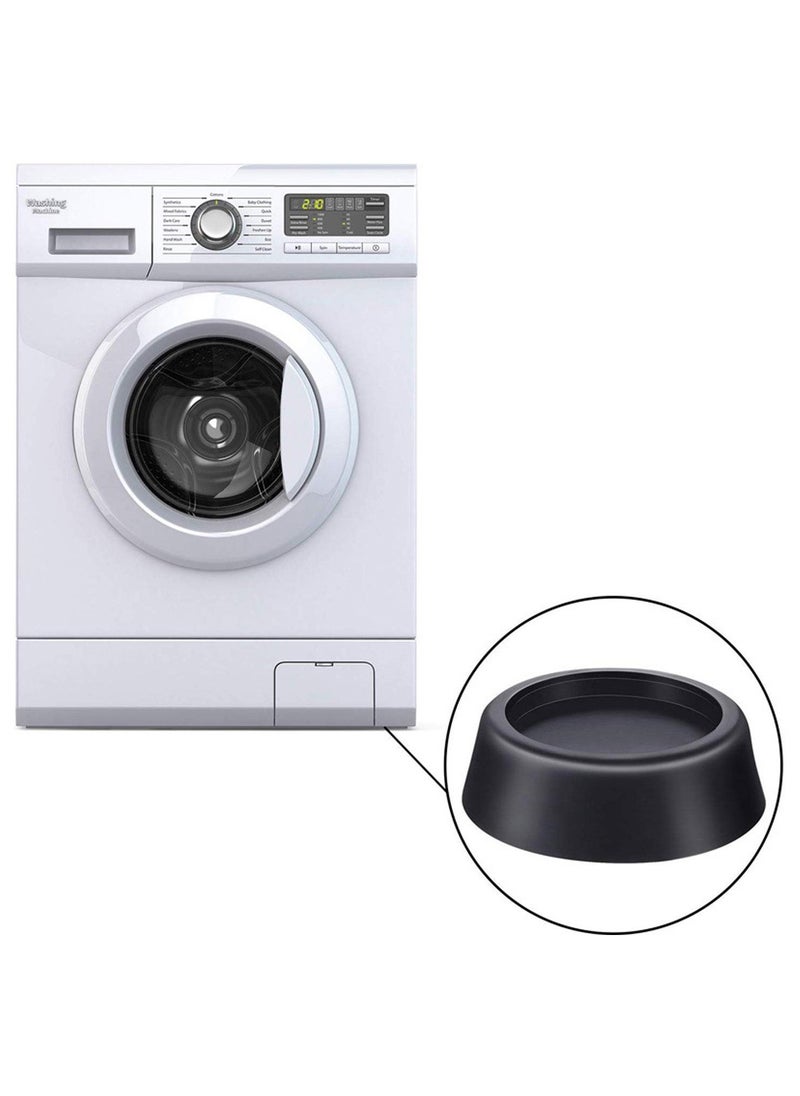 SYOSI - 8 PCS Washing Machine Feet Anti Vibrant Pads Non Slip Vibration Dampers Shock Absorbing Feet Pad Rubber Block Anti Walk Washer Pads for Any Washer Dryer Machine - Image 1