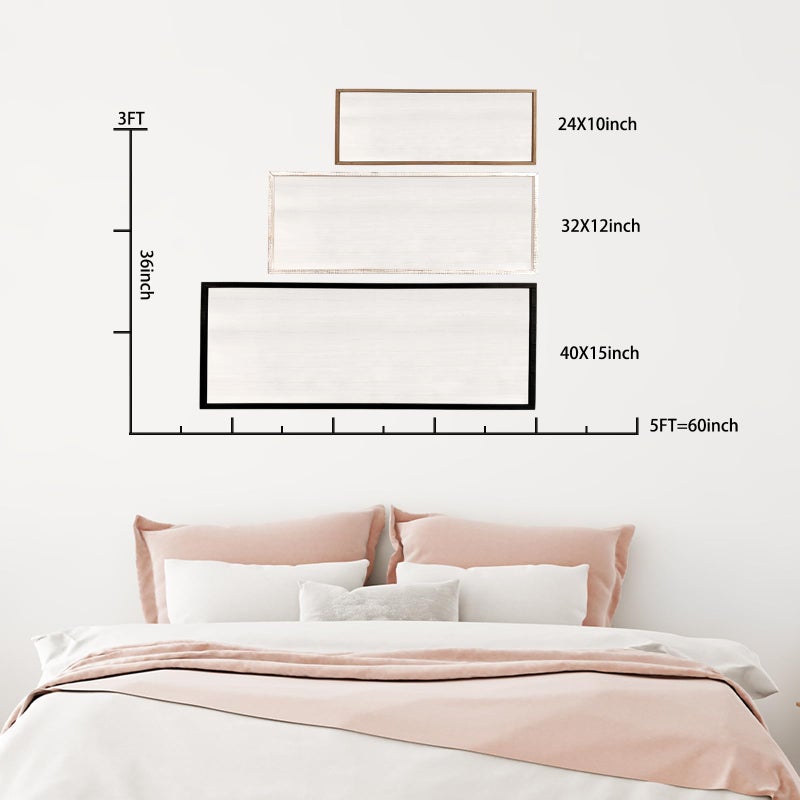 RLWangChao Give it to God and Go to Sleep Sign Wall Decor Wood Frame 40" X 15" Master Bedroom Above Bed Large Rustic Farmhouse Hanging Over Bed Wall Art Guest Room Decoration (Wood) - Image 5