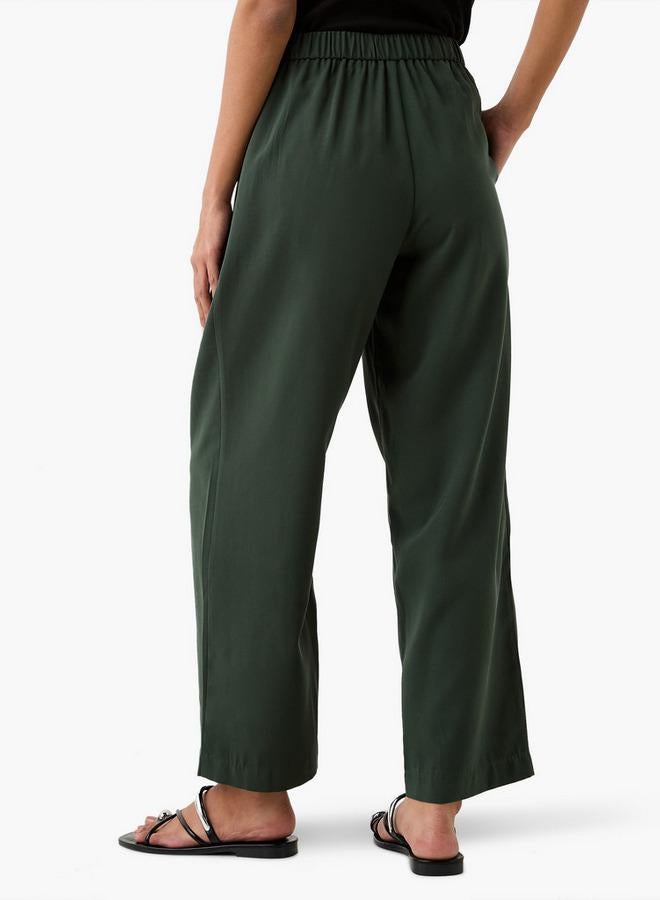 ايكونيك بنطلون بقصة عادية بتفاصيل إبزيم وجيوب - Image 3