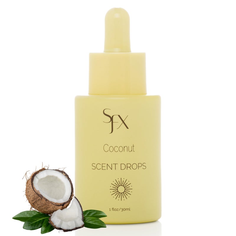 SunFX Scent Drops  Sunless Tanning Additive For Spray Tanning or Self tanners 1oz30ml Coconut