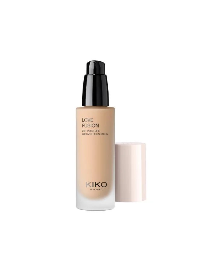 Kiko Milano WARM OLIVE LOVE FUSION 24H MOISTURE RADIANT FOUNDATION for Women | Best Price UAE