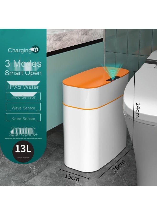 Automatic Smart Sensor Trash Can – Luxury Electric Version for Home