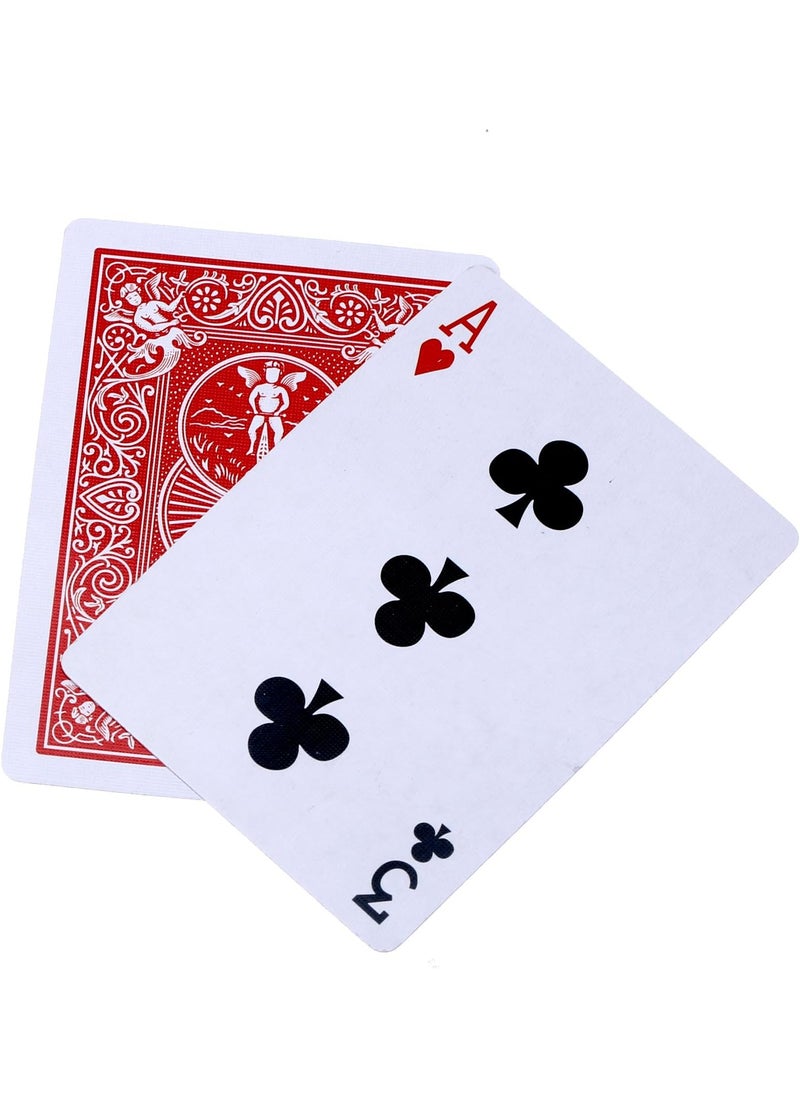 Dophee dophee Magic Prop 3 Cards Monte Chase The Ace Close Up Street Classic Easy Cards Trick  - Image 1