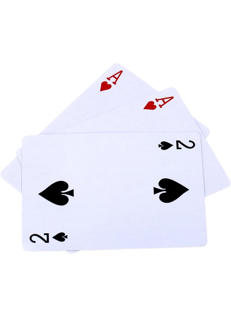 Dophee dophee Magic Prop 3 Cards Monte Chase The Ace Close Up Street Classic Easy Cards Trick  - Image 4