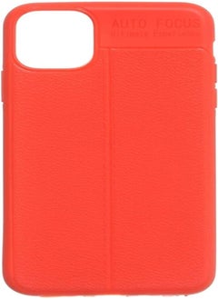 AUTO FOCUS Generic Auto Focus TPU Silicone Back Cover For iPhone 11 Pro Max - Red 