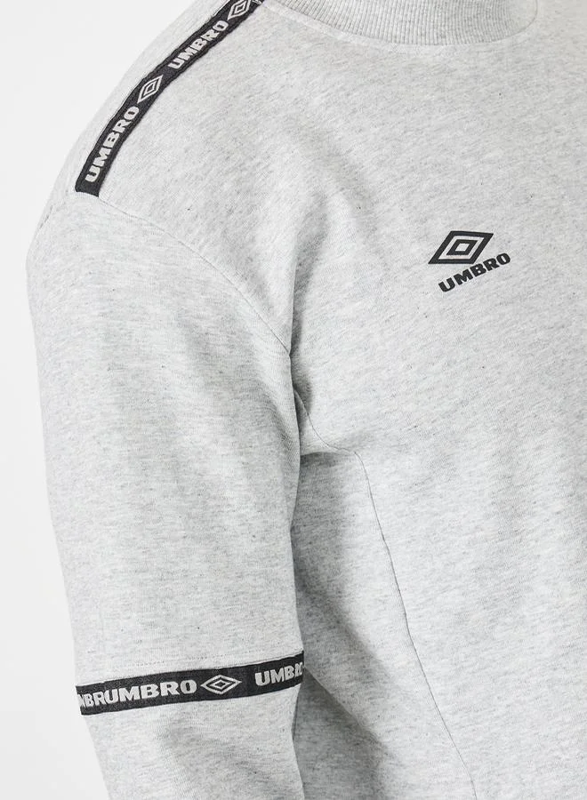 umbro Logo Taping Detail Tech Sweatshirt