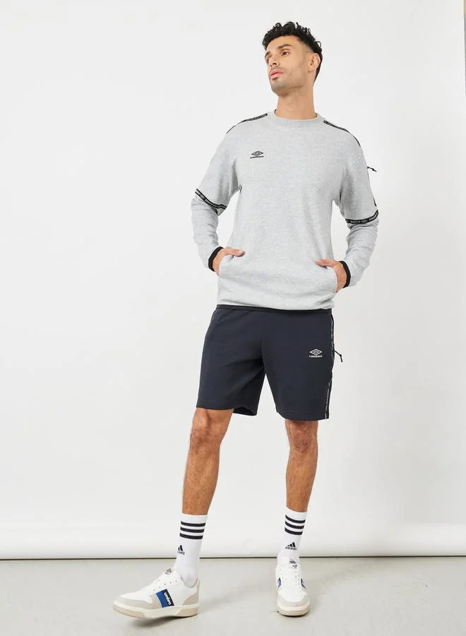 umbro Logo Taping Detail Tech Sweatshirt