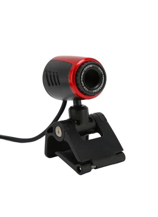 Thoraya - USB2.0 with MIC HD Webcam Web Camera Cam 360 Degree for Computer PC Laptop for Skype / MSN - Image 1
