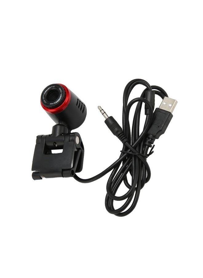 Thoraya - USB2.0 with MIC HD Webcam Web Camera Cam 360 Degree for Computer PC Laptop for Skype / MSN - Image 1