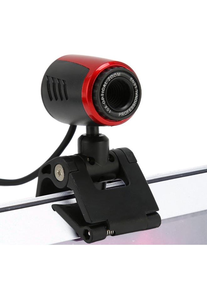 Thoraya - USB2.0 with MIC HD Webcam Web Camera Cam 360 Degree for Computer PC Laptop for Skype / MSN - Image 1