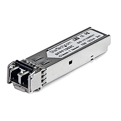StarTech.com Cisco GLC-FE-100FX Compatible SFP Module - 100BASE-FX - 100Mbps Multimode Fiber MMF Optic Transceiver - 100 Mbps - LC 2km - 1310nm - DDM Cisco ASR920, IE2000, IE4000 (SFPF1302C) - Image 3