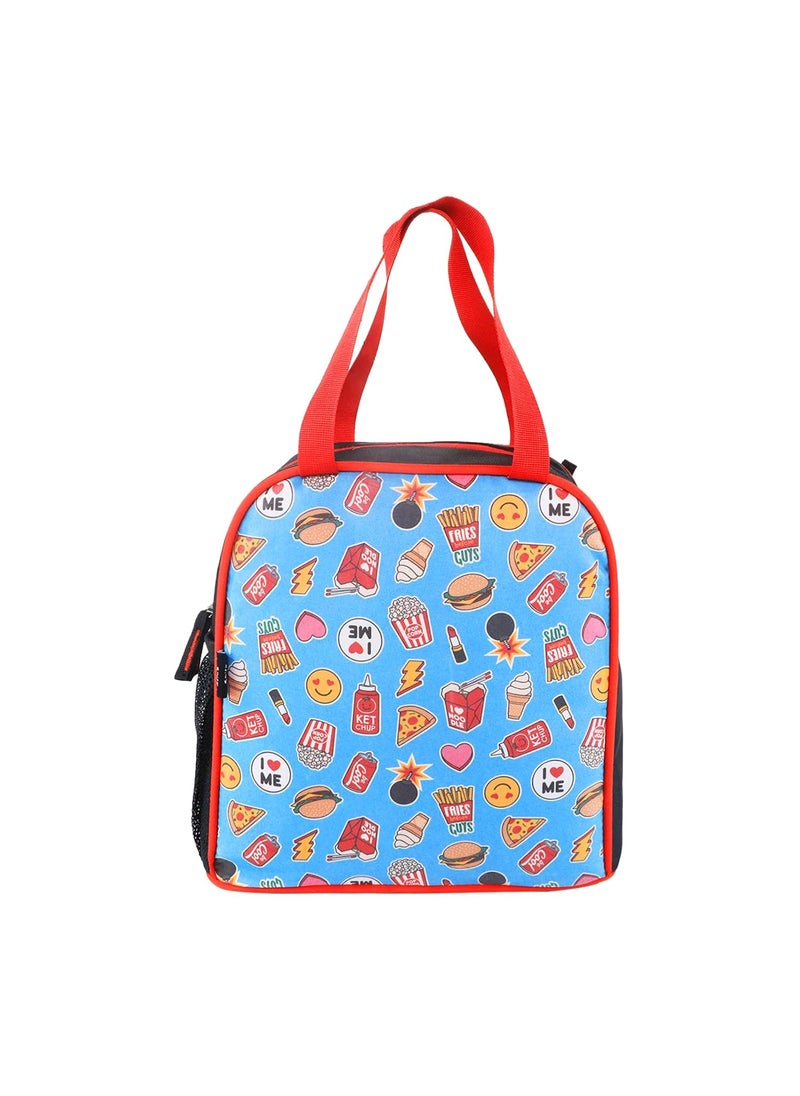 SMILY KIDDOS Smily Kiddos Joy Lunch Bag- Fast Food Theme| one Main Compartment | Best Birthday Return Gifts for Boys & Girls  - Image 1