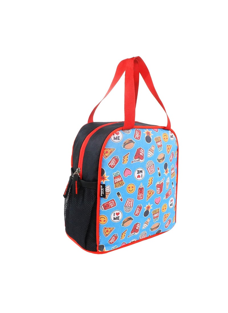 SMILY KIDDOS Smily Kiddos Joy Lunch Bag- Fast Food Theme| one Main Compartment | Best Birthday Return Gifts for Boys & Girls  - Image 3
