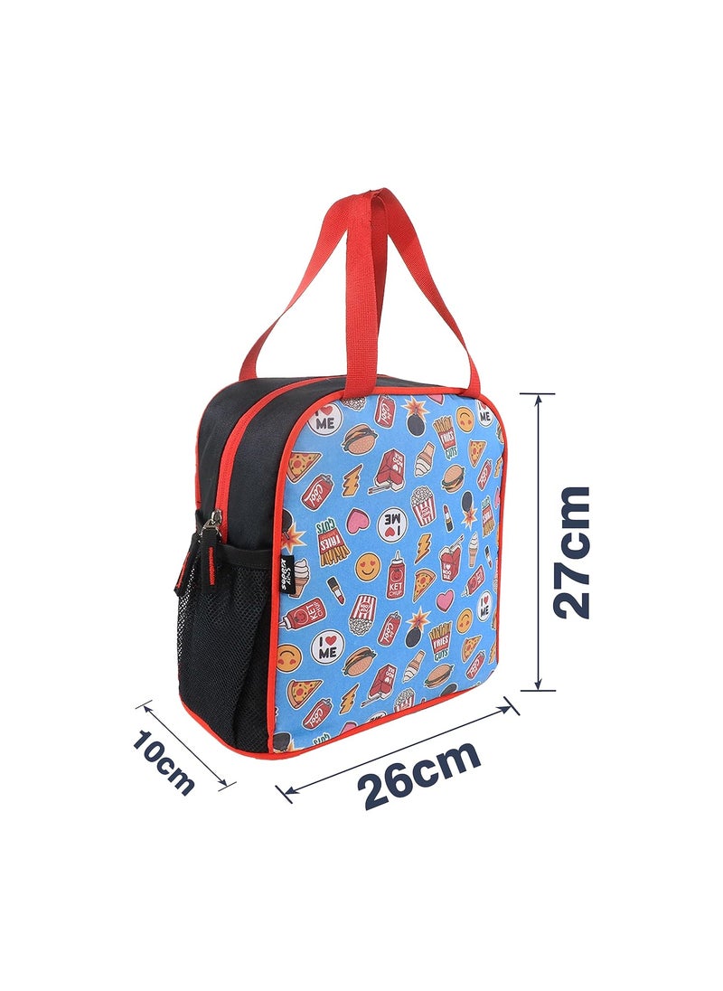 SMILY KIDDOS Smily Kiddos Joy Lunch Bag- Fast Food Theme| one Main Compartment | Best Birthday Return Gifts for Boys & Girls  - Image 2